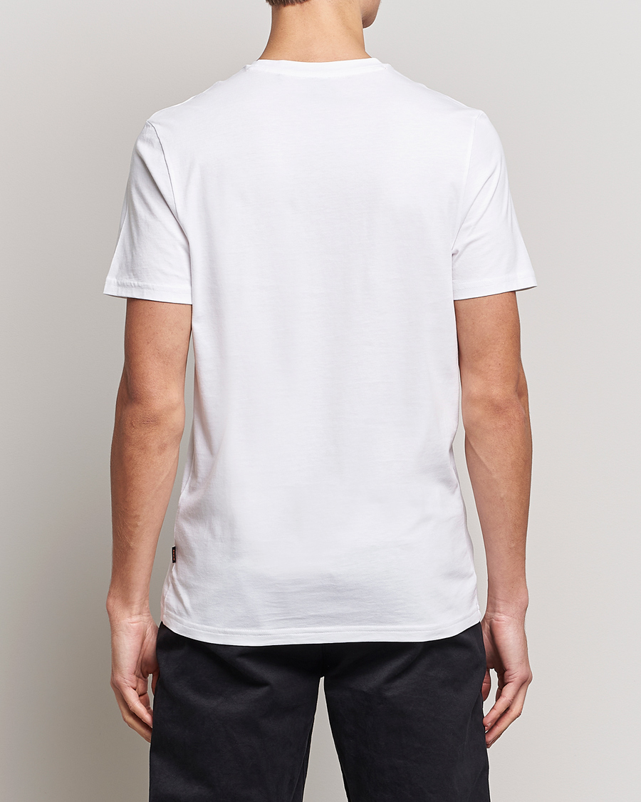 Hombres | Camisetas | BOSS ORANGE | Teglow Photoprint Crew Neck T-Shirt White