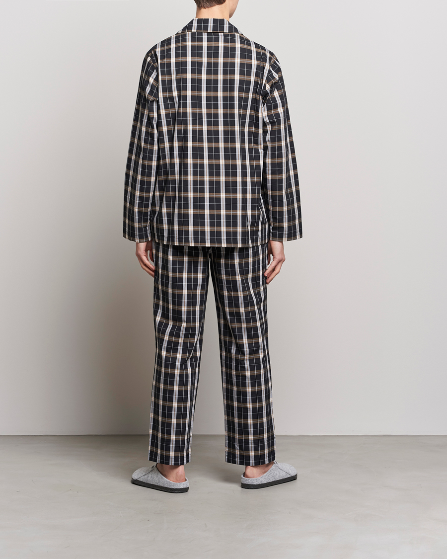 Hombres | Pijamas y batas | BOSS BLACK | Urban Checked Pyjama Set Black/Beige