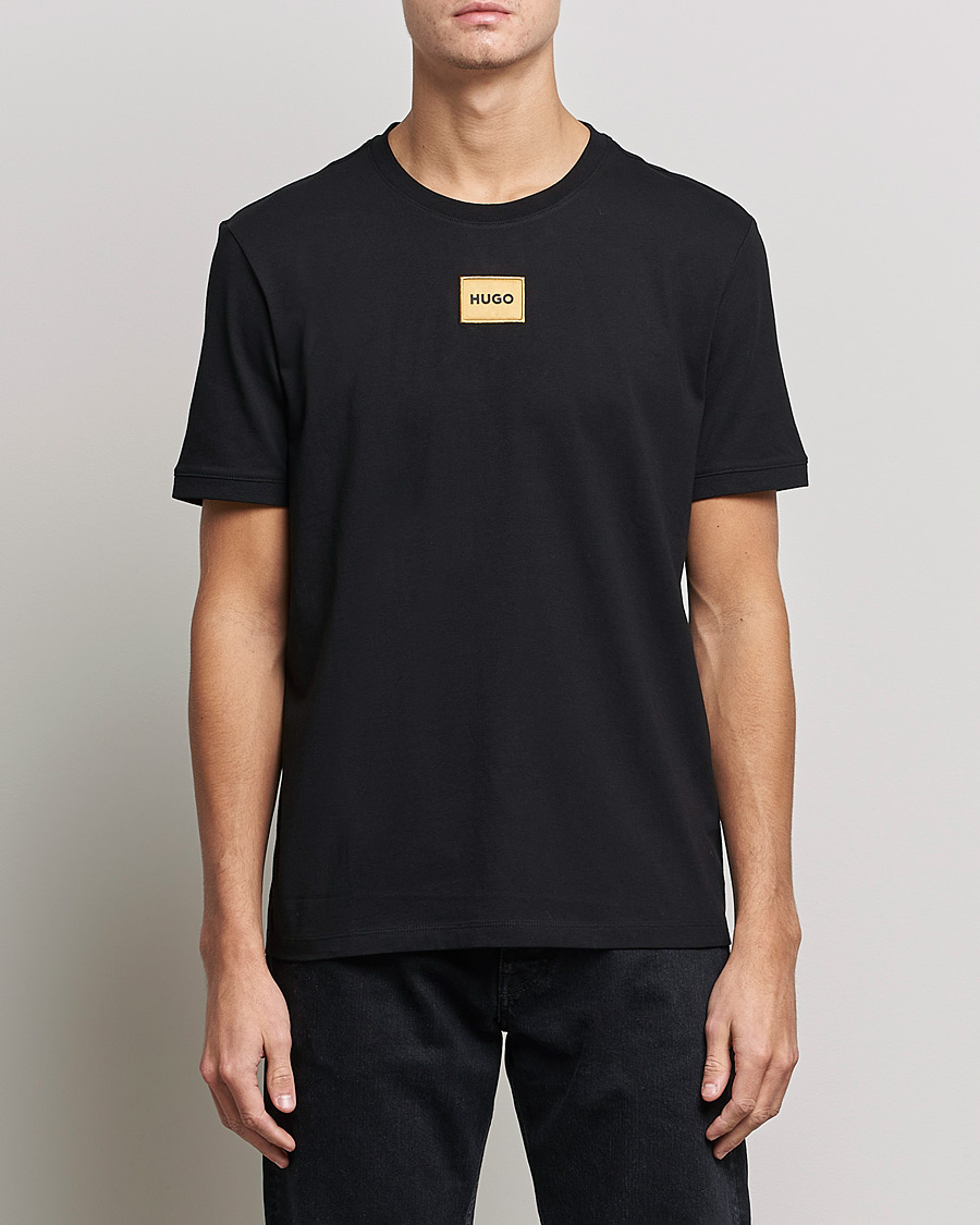 Hombres | Camisetas | HUGO | Diragolino Crew Neck T-Shirt Black