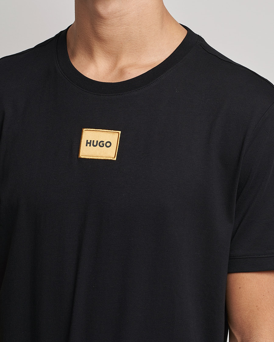Hombres | Camisetas | HUGO | Diragolino Crew Neck T-Shirt Black