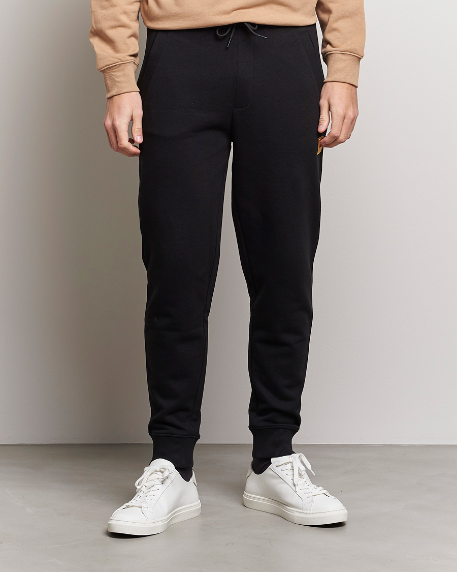Hombres | Pantalones | HUGO | Doak Logo Sweatpants Black