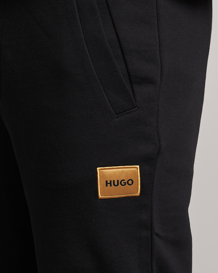 Hombres | Pantalones | HUGO | Doak Logo Sweatpants Black