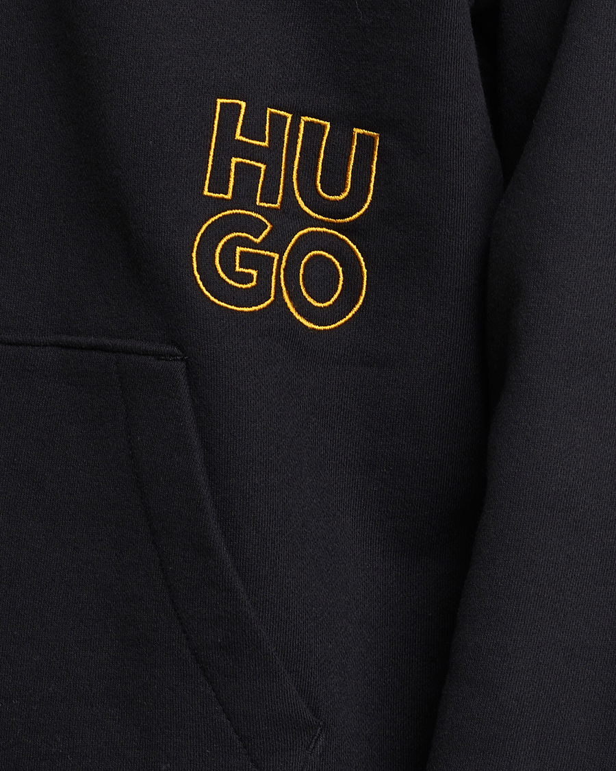 Hombres | Jerséis y prendas de punto | HUGO | Dandrill Hoodie Black