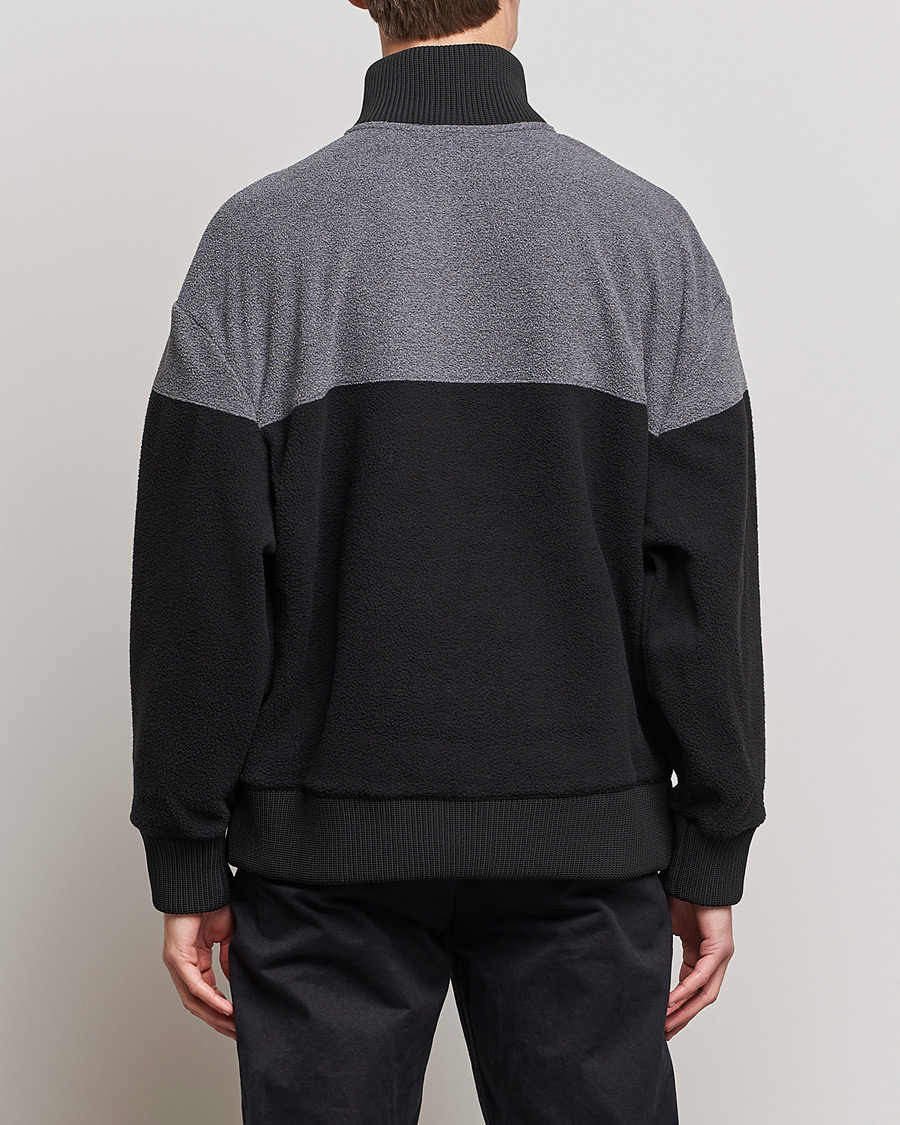 Hombres | Jerséis y prendas de punto | HUGO | Dorpin Half Zip Sweater Black
