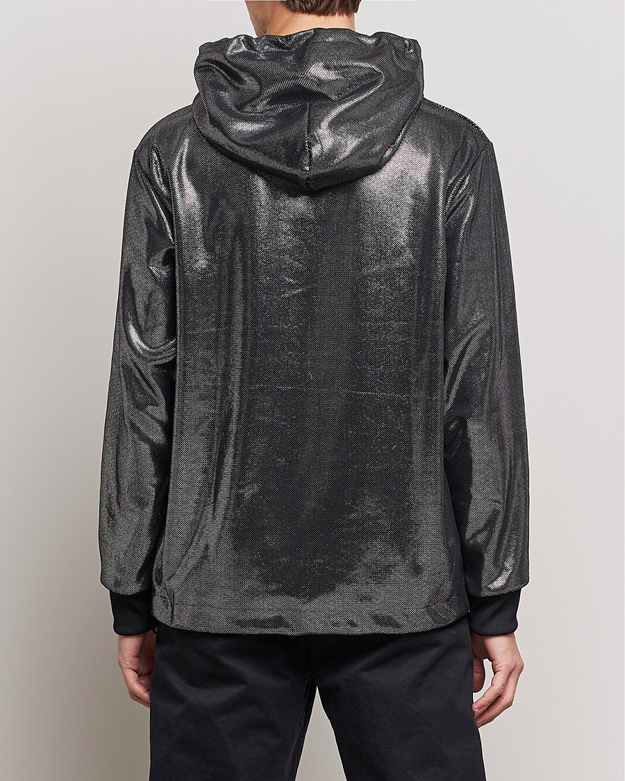 Hombres | Jerséis y prendas de punto | HUGO | Descolar Shiny Hoodie Black