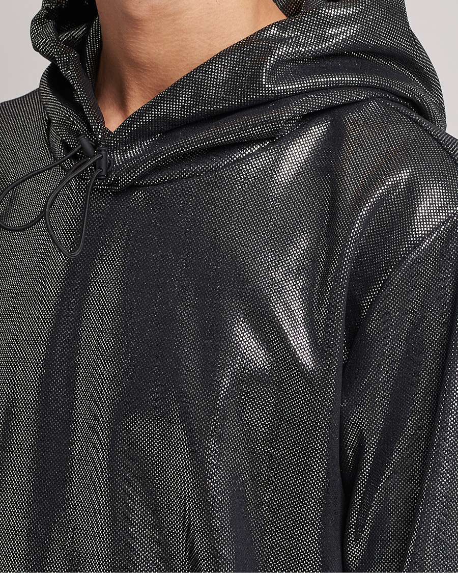 Hombres | Jerséis y prendas de punto | HUGO | Descolar Shiny Hoodie Black