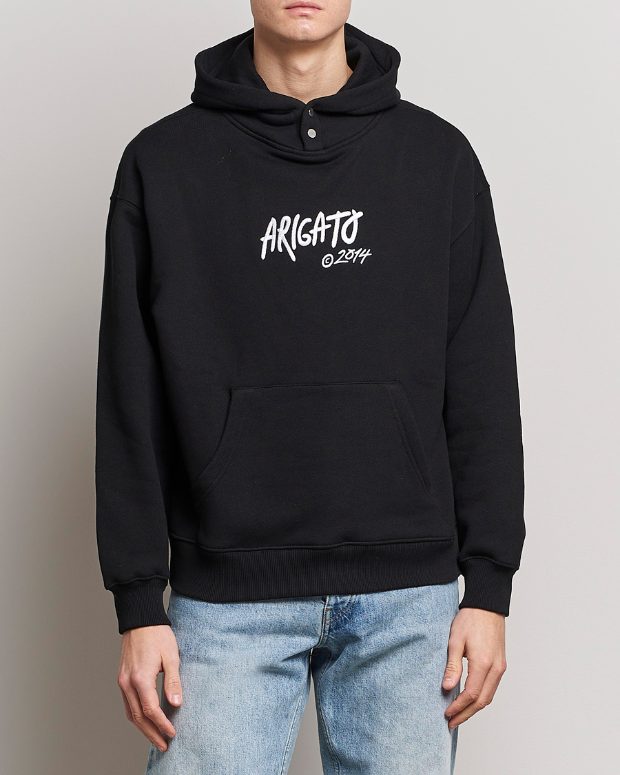 Hombres | Jerséis y prendas de punto | Axel Arigato | Arigato Tag Hoodie Black