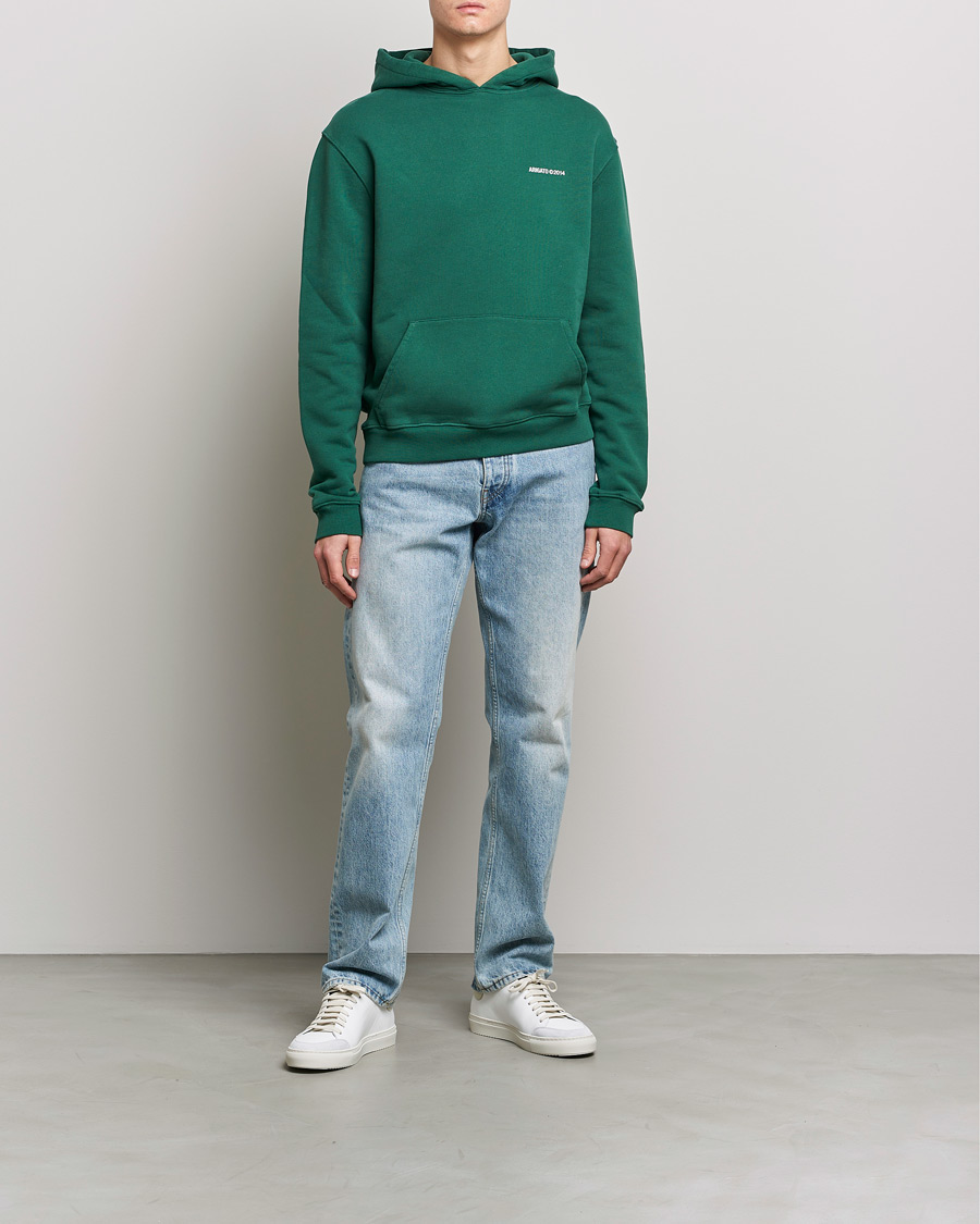 Hombres | Jerséis y prendas de punto | Axel Arigato | Monogram Hoodie College Green