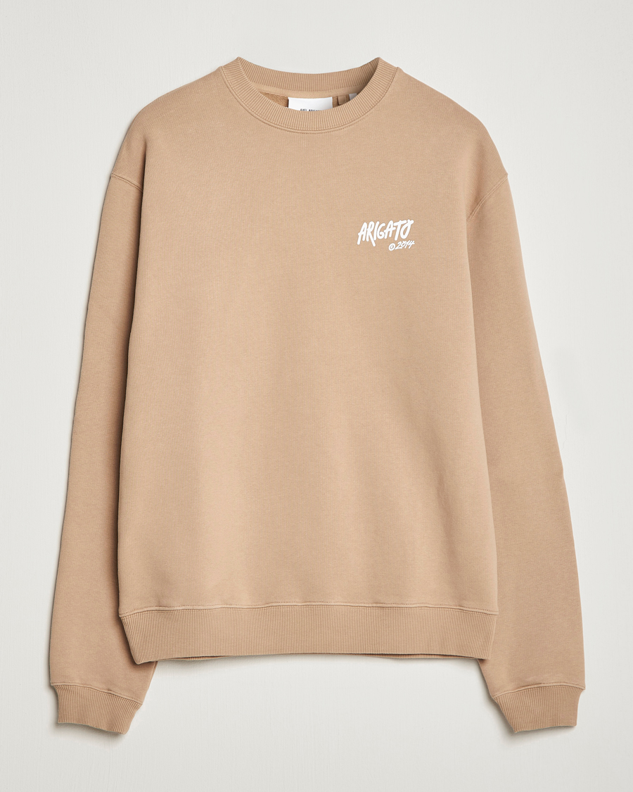Hombres | Jerséis y prendas de punto | Axel Arigato | Arigato Graffiti Sweatshirt Camel