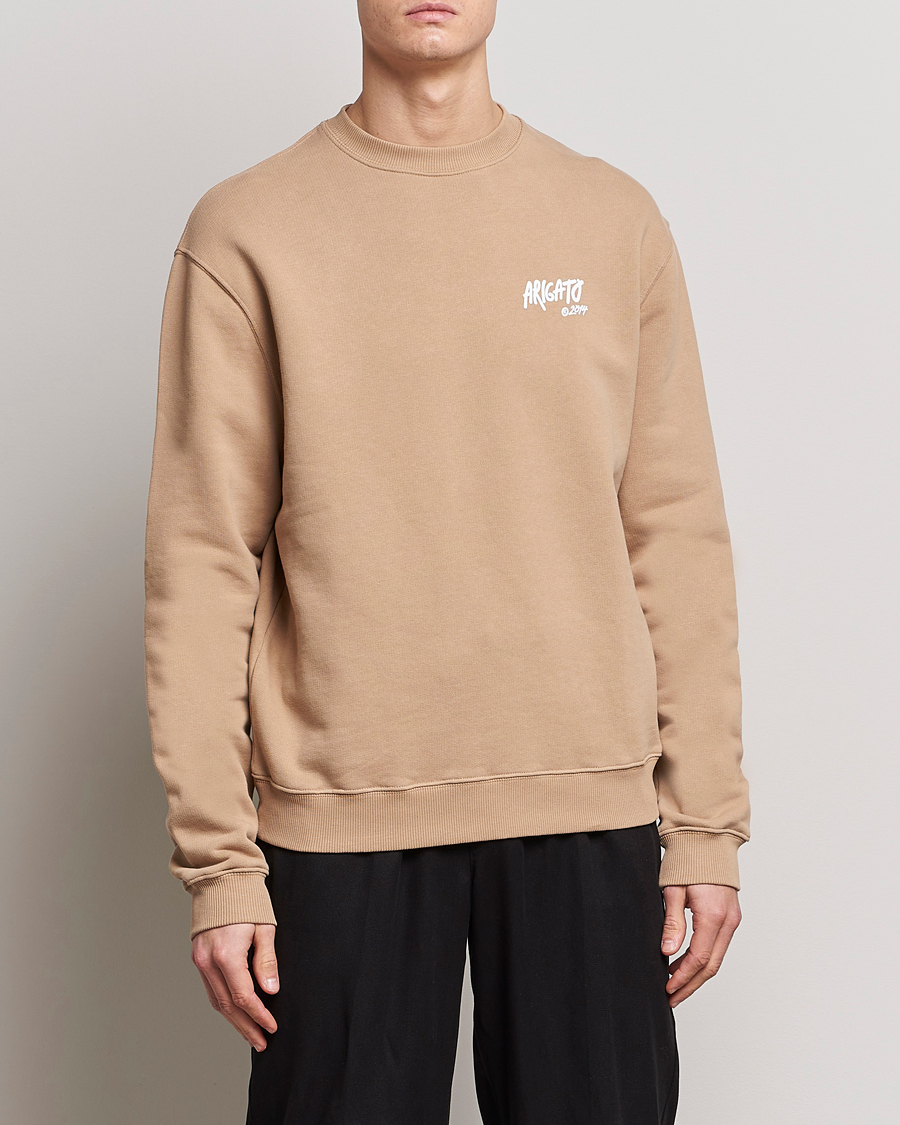 Hombres | Jerséis y prendas de punto | Axel Arigato | Arigato Graffiti Sweatshirt Camel