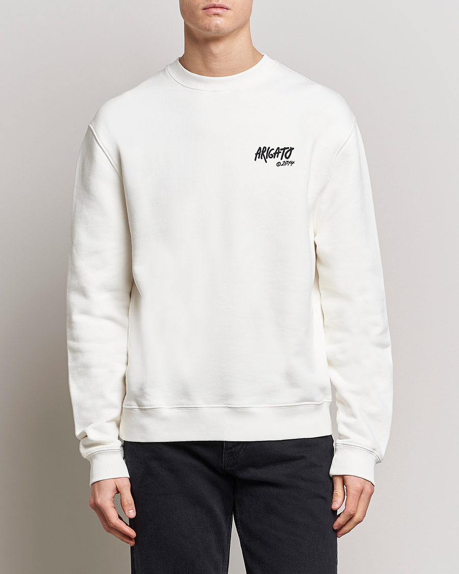 Hombres | Jerséis y prendas de punto | Axel Arigato | Arigato Graffiti Sweatshirt Ecru