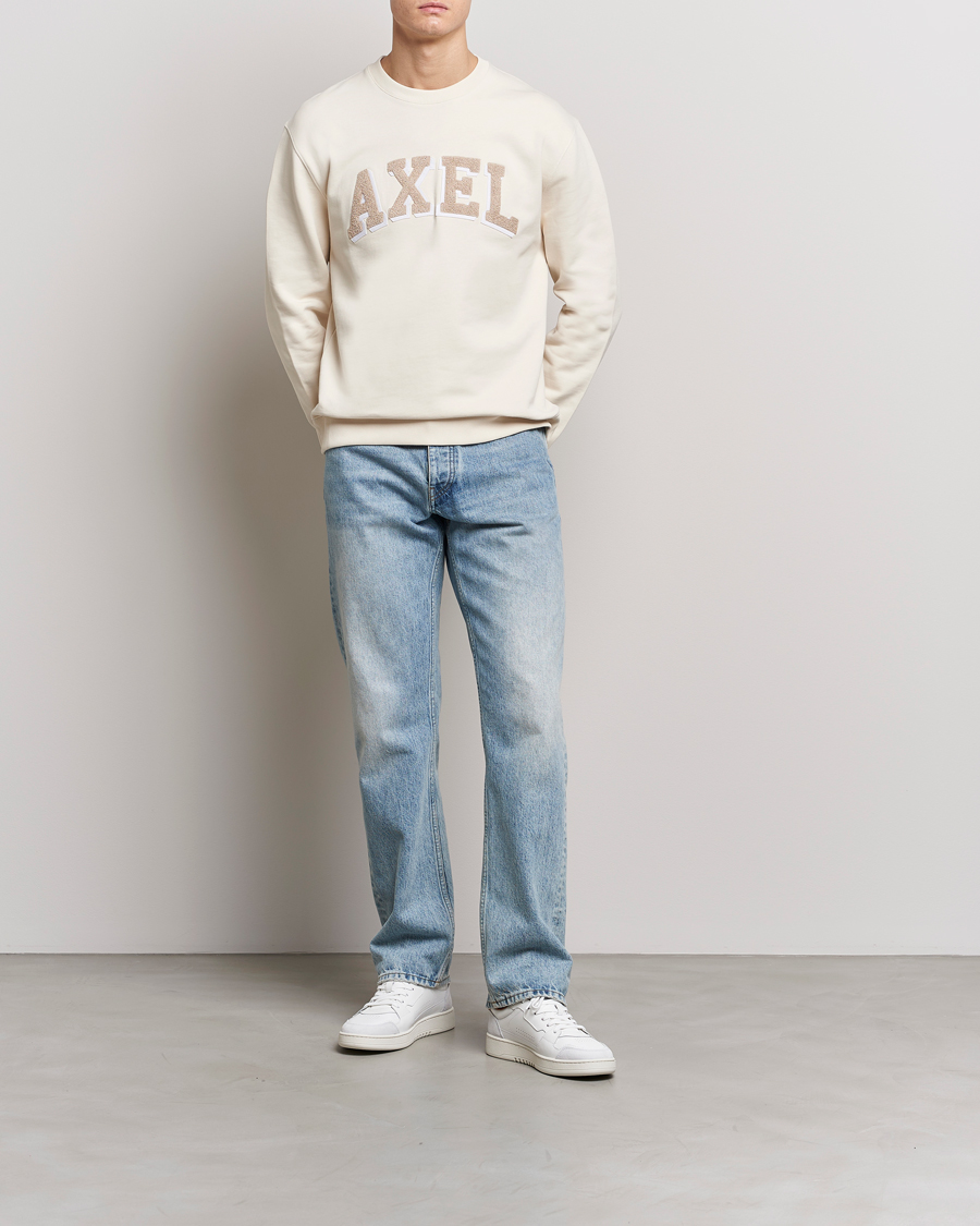 Hombres | Jerséis y prendas de punto | Axel Arigato | Axel Arc Sweatshirt Pale Beige