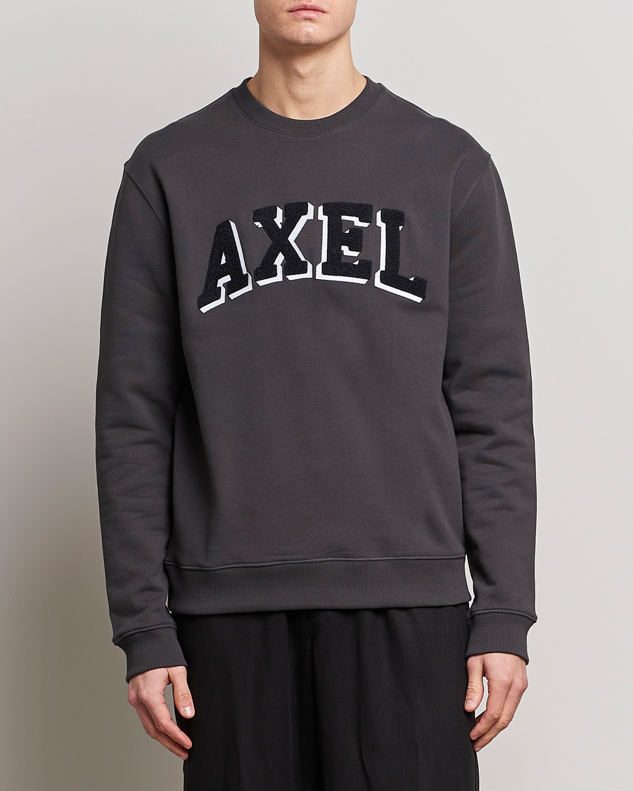 Hombres | Jerséis y prendas de punto | Axel Arigato | Axel Arc Sweatshirt Volcanic Ash