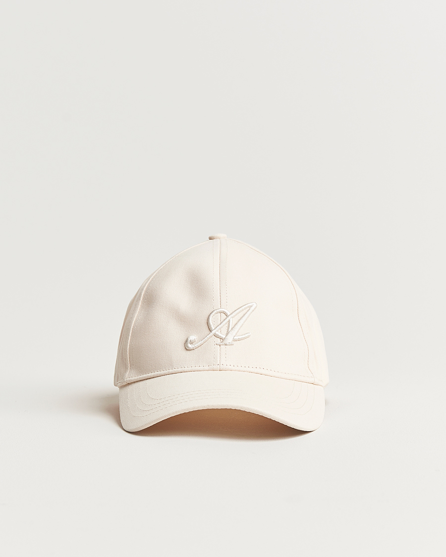 Hombres | Axel Arigato Signature Cap Ecru/Black | Axel Arigato | Signature Cap Ecru/Black