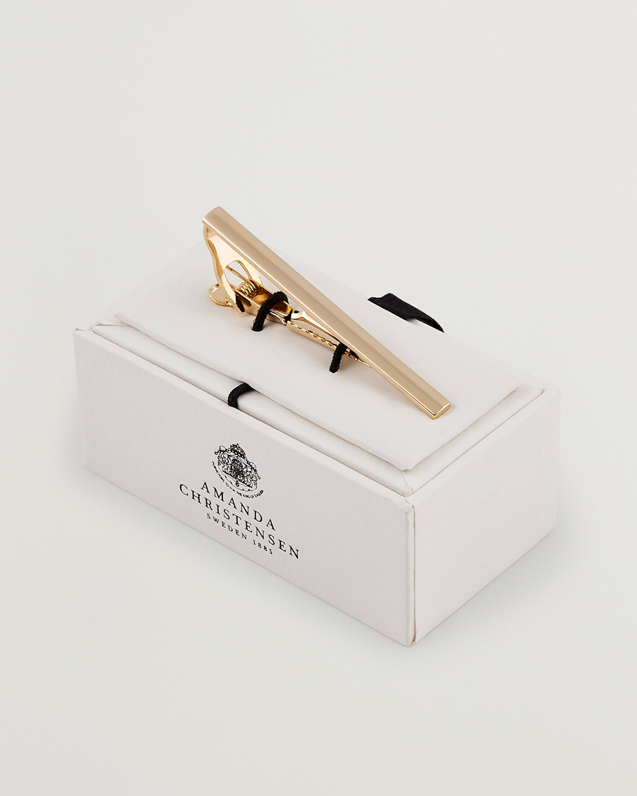 Hombres | Amanda Christensen Tie Clip Gold | Amanda Christensen | Tie Clip Gold