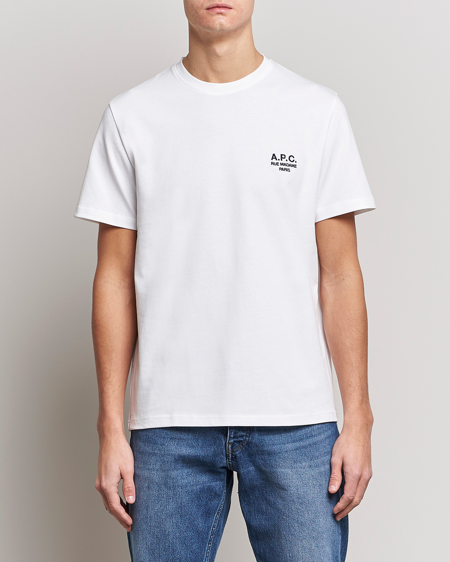 Hombres | Camisetas de manga corta | A.P.C. | Raymond T-Shirt White