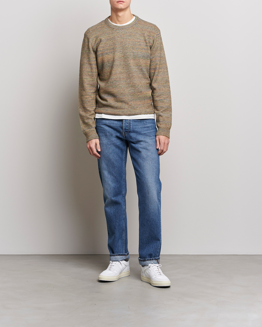 Hombres | Jerséis y prendas de punto | A.P.C. | Degrade Sweater Light Khaki