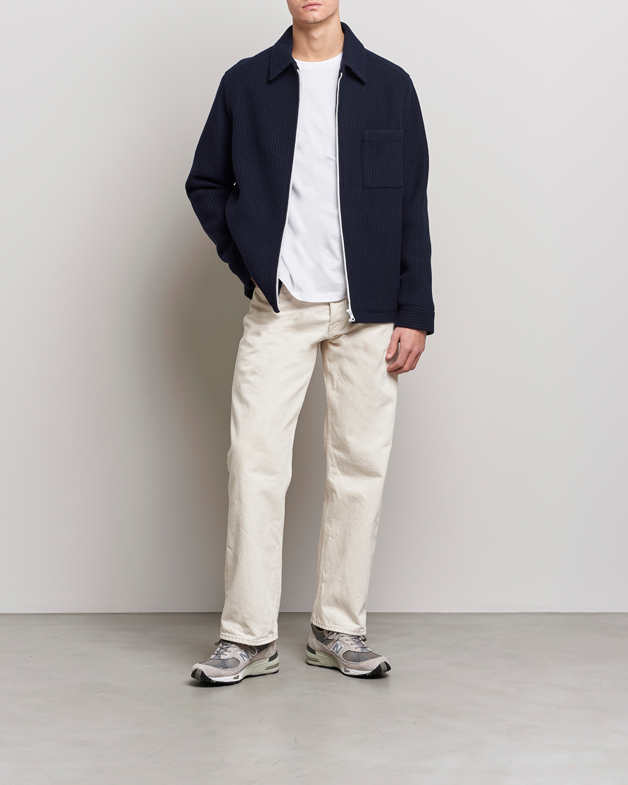 Hombres | Abrigos y chaquetas | A.P.C. | Wool Blouson Jacket Navy