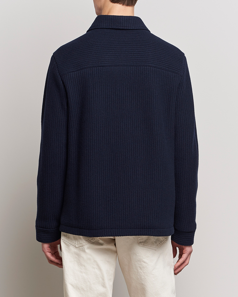 Hombres | Abrigos y chaquetas | A.P.C. | Wool Blouson Jacket Navy