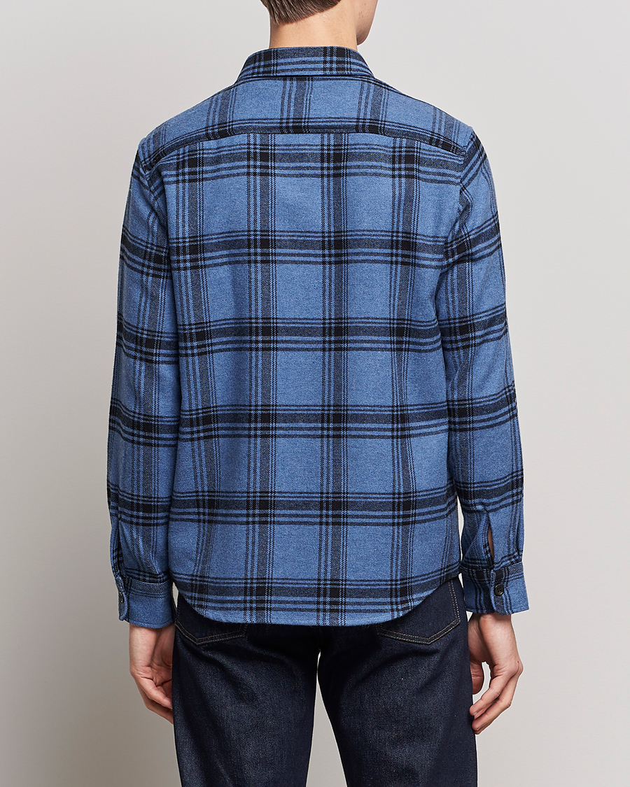 Hombres | Camisas | A.P.C. | Trek Heavy Overshirt Blue Check