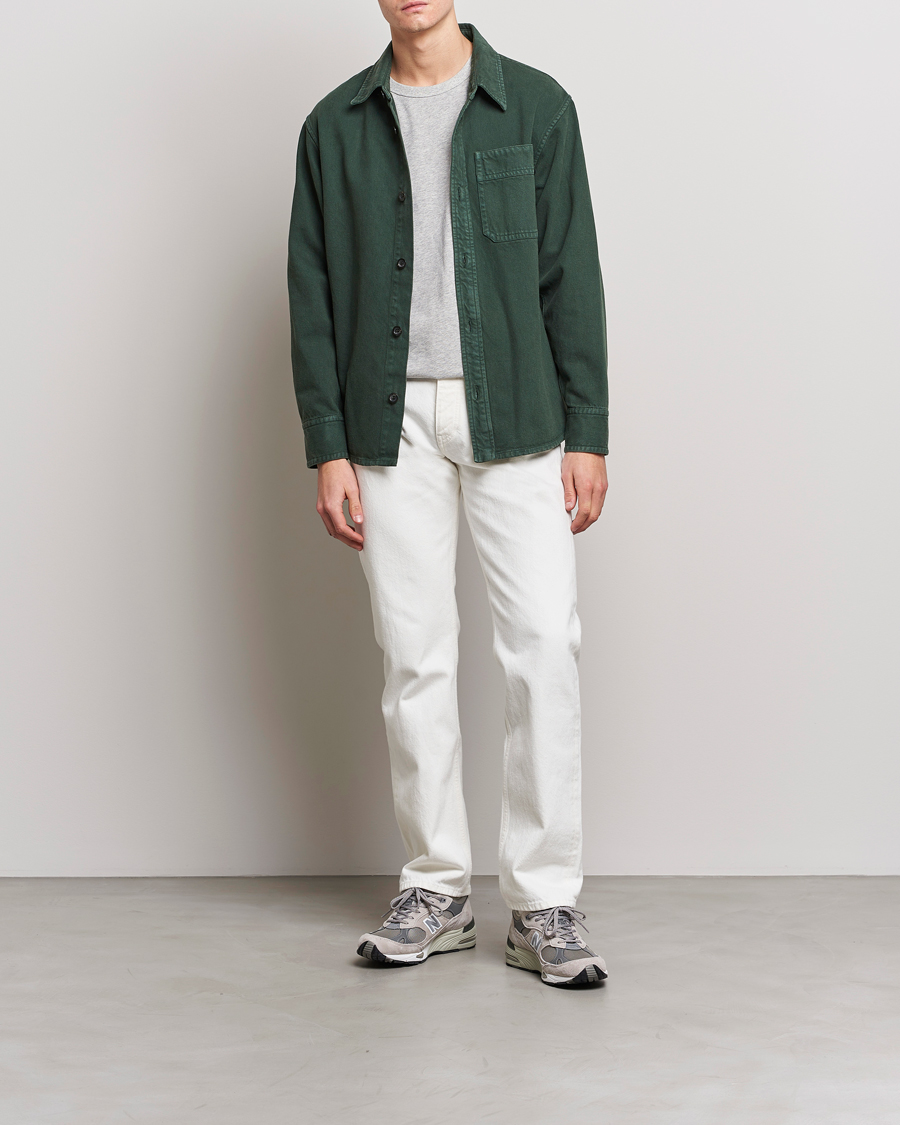 Hombres | Camisas | A.P.C. | Basile Shirt Jacket Dark Green