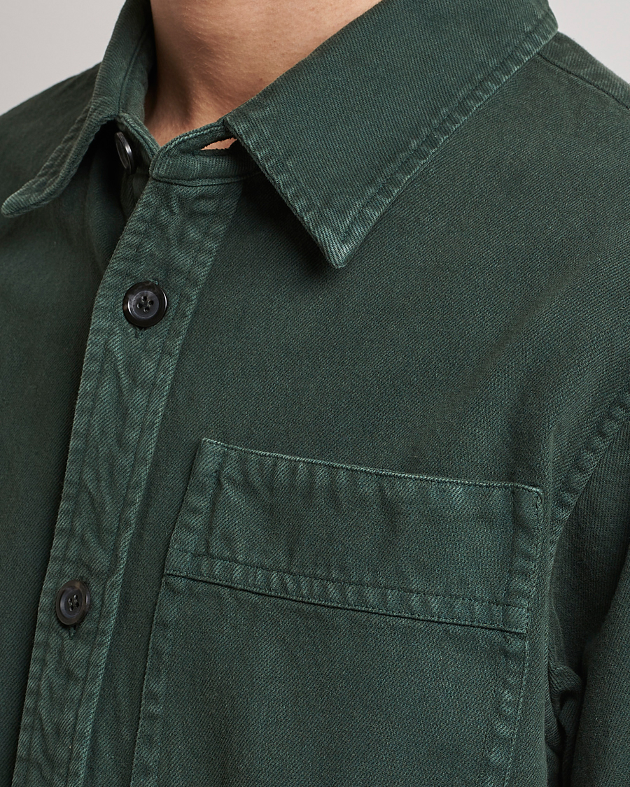 Hombres | Camisas | A.P.C. | Basile Shirt Jacket Dark Green