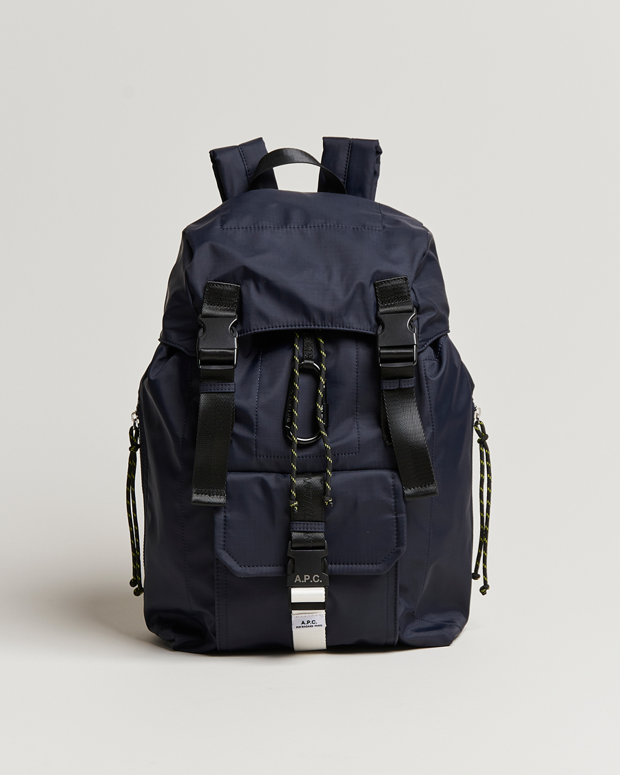 Hombres | A.P.C. Trek Backpack Dark Navy | A.P.C. | Trek Backpack Dark Navy