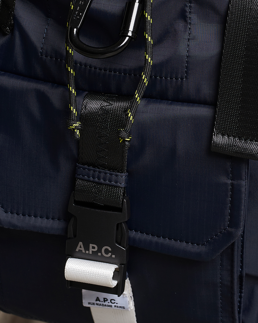 Hombres | A.P.C. Trek Backpack Dark Navy | A.P.C. | Trek Backpack Dark Navy