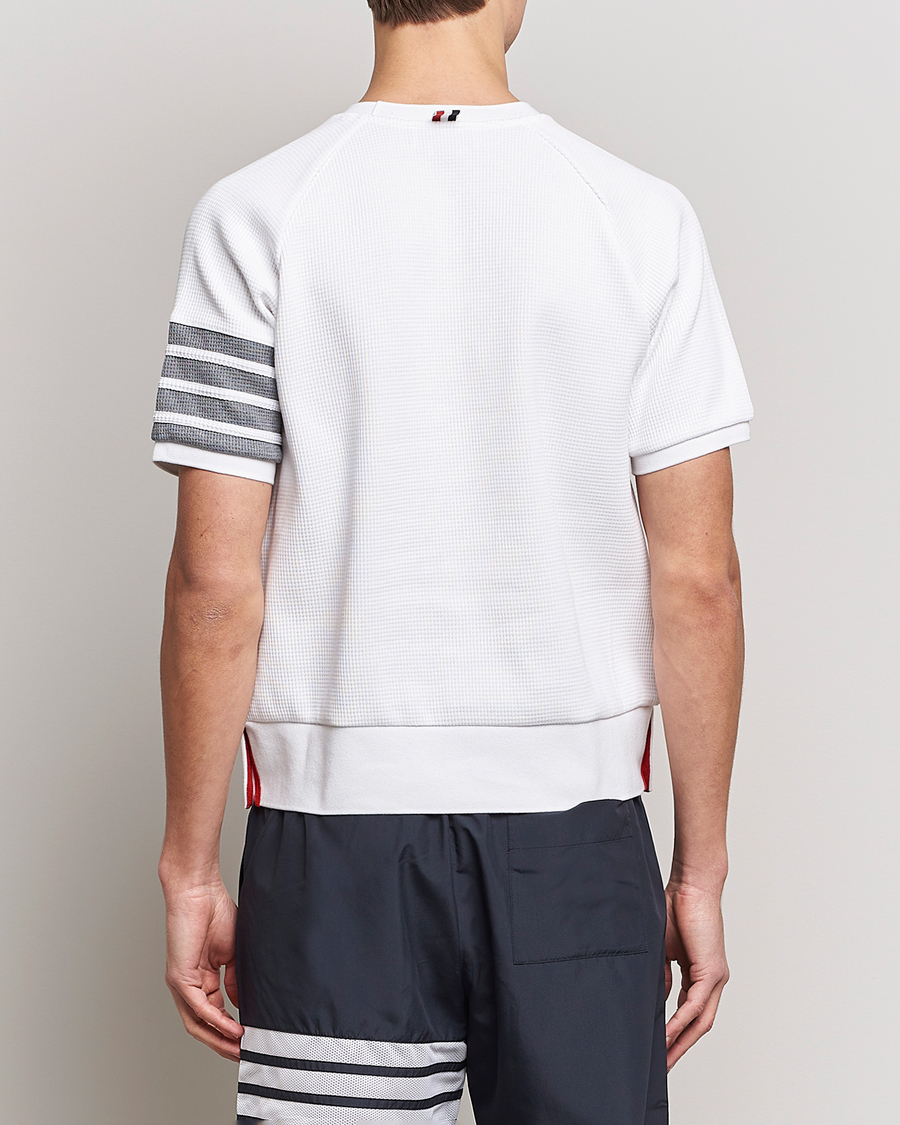 Hombres | Camisetas | Thom Browne | Short Sleeve Sweatshirt White