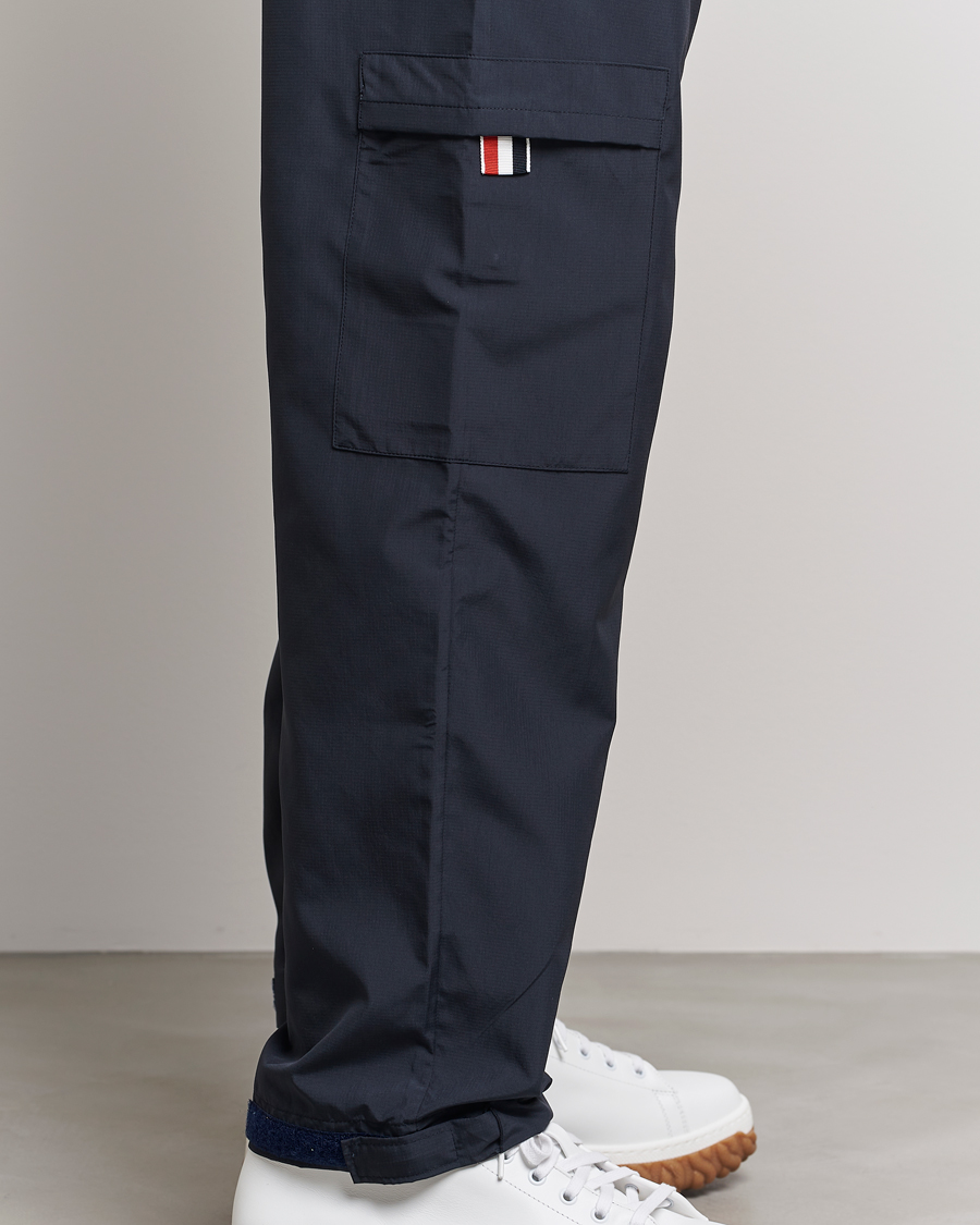 Hombres | Pantalones | Thom Browne | Packable Ripstop Trousers Navy