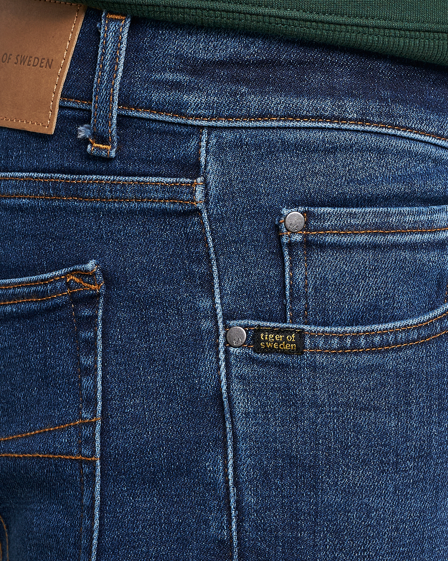 Hombres | Vaqueros | Tiger of Sweden | Evolve Organic Cotton Jeans Medium Blue