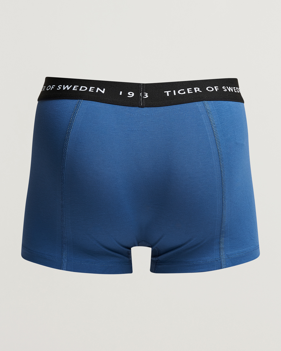 Hombres | Ropa interior y calcetines | Tiger of Sweden | Hermod 3-Pack Organic Cotton Trunck Blue Black