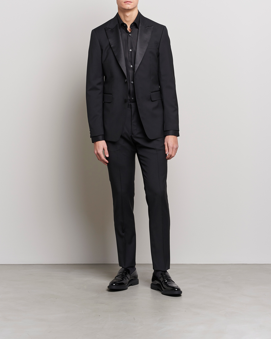 Hombres | Pantalones | Tiger of Sweden | Thulin Tuxedo Trouser Black