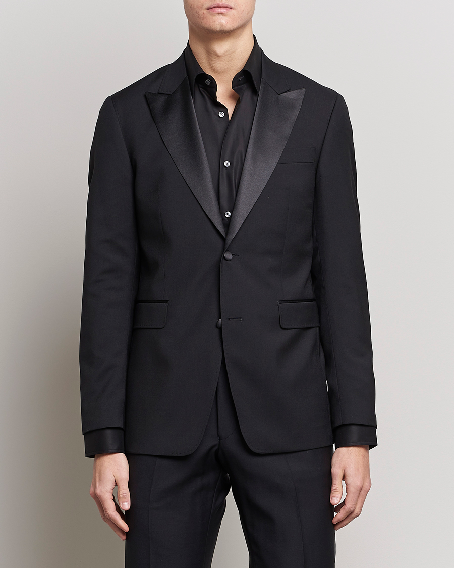 Hombres | Blazers | Tiger of Sweden | Justin Tuxedo Blazer Black