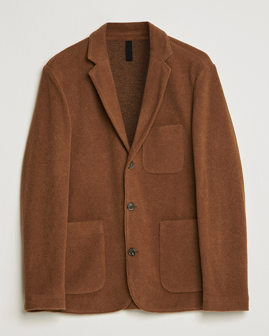 Hombres | Blazers | J.Lindeberg | Carlton Wool Cardigan Blazer Chipmunk