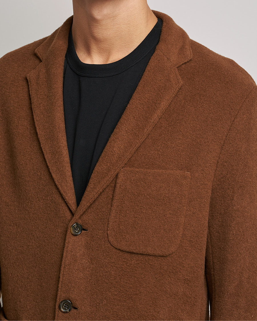 Hombres | Blazers | J.Lindeberg | Carlton Wool Cardigan Blazer Chipmunk