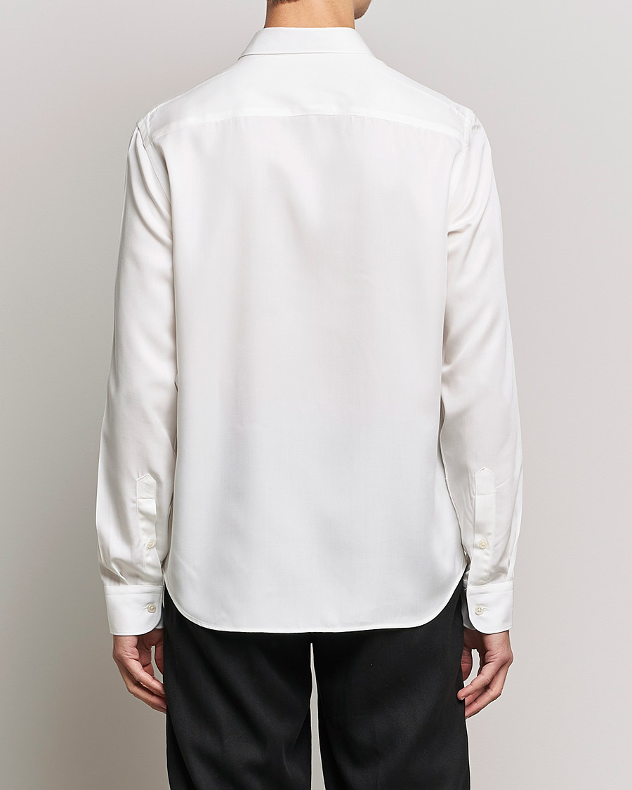 Hombres | Camisas | J.Lindeberg | Slim Fit Tencel Shirt Cloud White