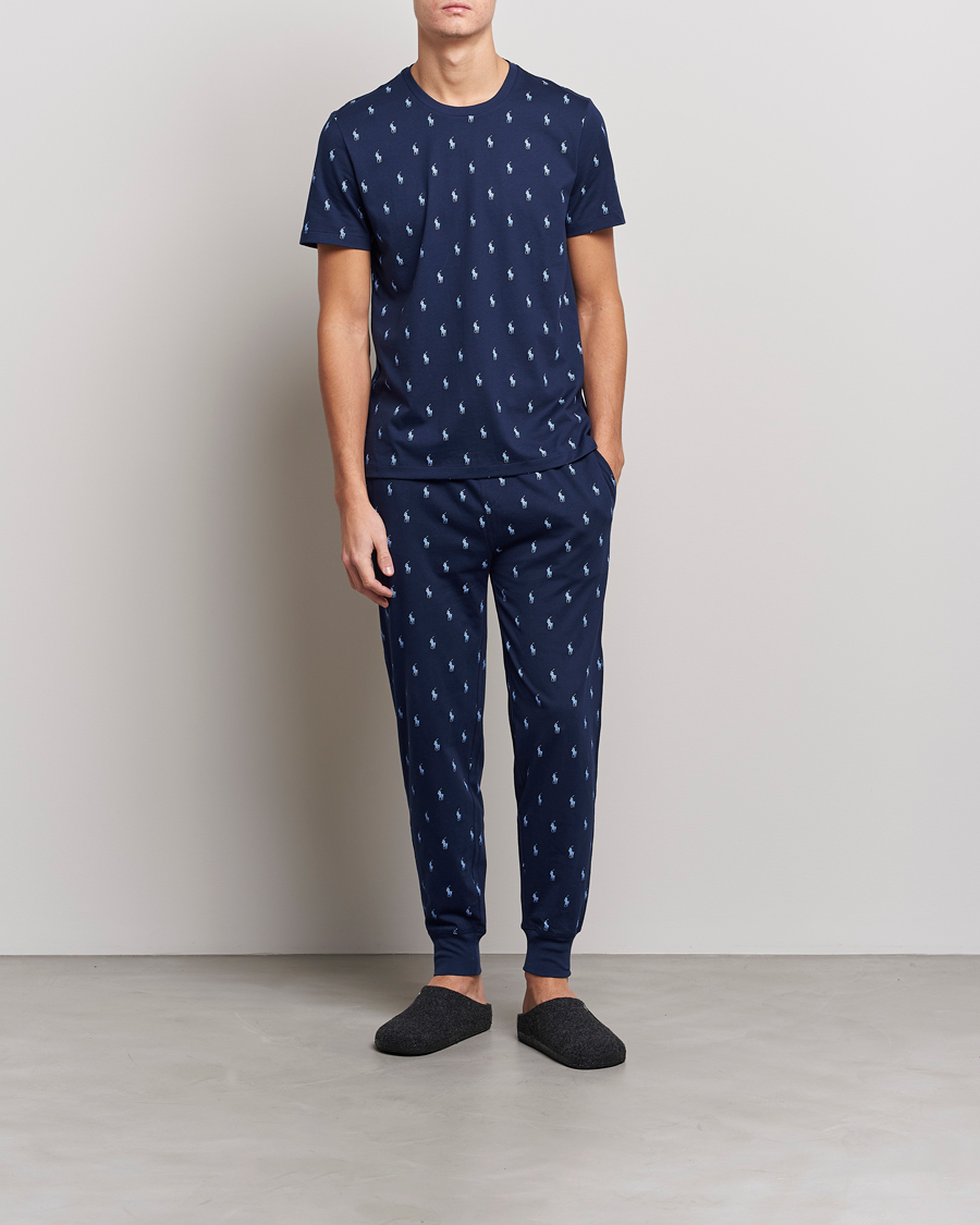 Hombres | Pijamas y batas | Polo Ralph Lauren | Printed Pony Pyjama Pants Navy