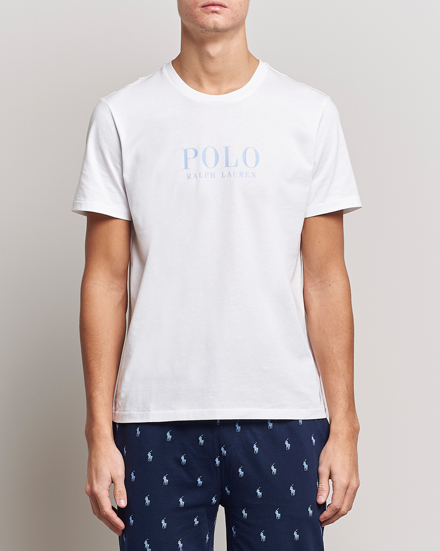 Hombres | Camisetas | Polo Ralph Lauren | Cotton Logo Crew Neck T-Shirt Austin Blue