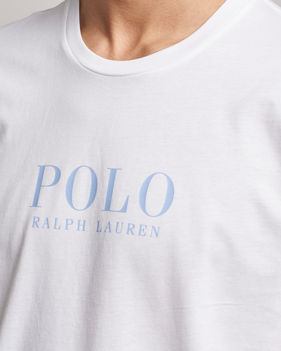 Hombres | Camisetas | Polo Ralph Lauren | Cotton Logo Crew Neck T-Shirt Austin Blue