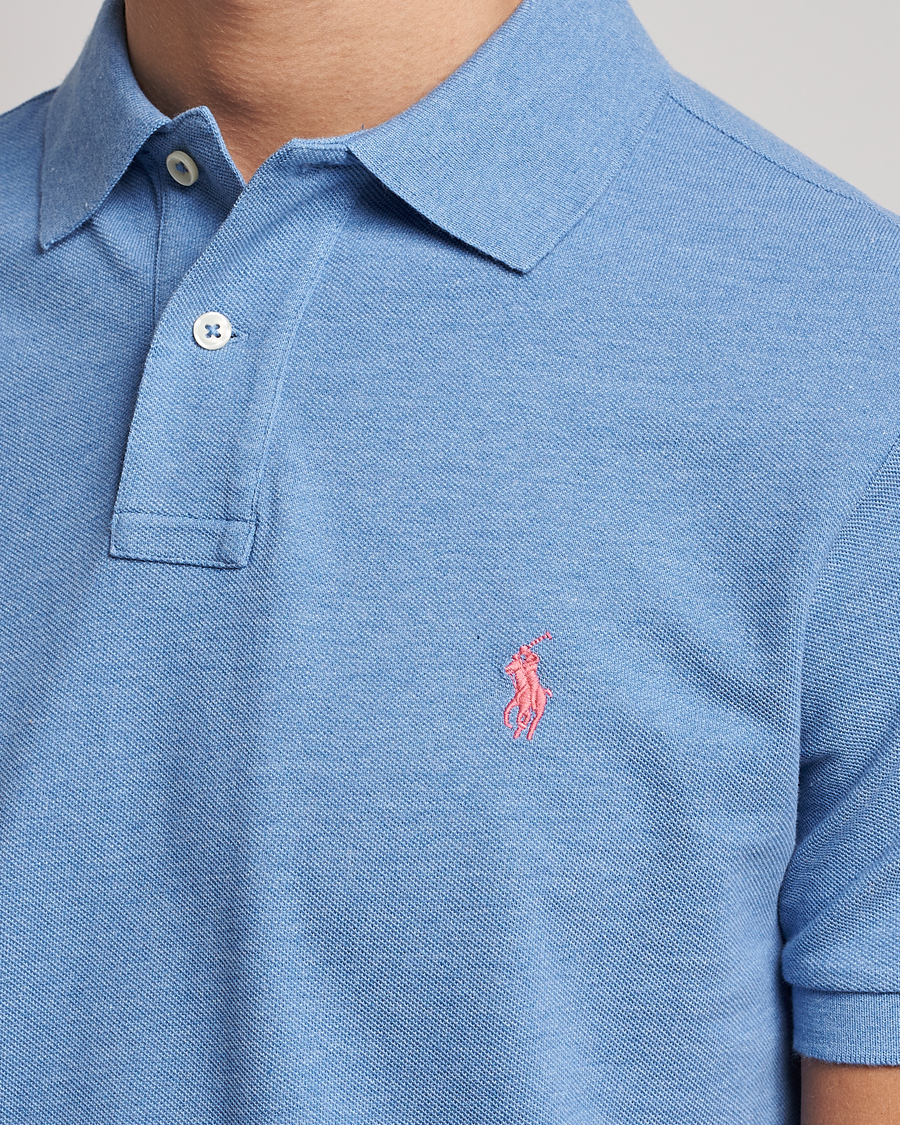 Hombres | Polos | Polo Ralph Lauren | Custom Slim Fit Polo Soft Royal Heather