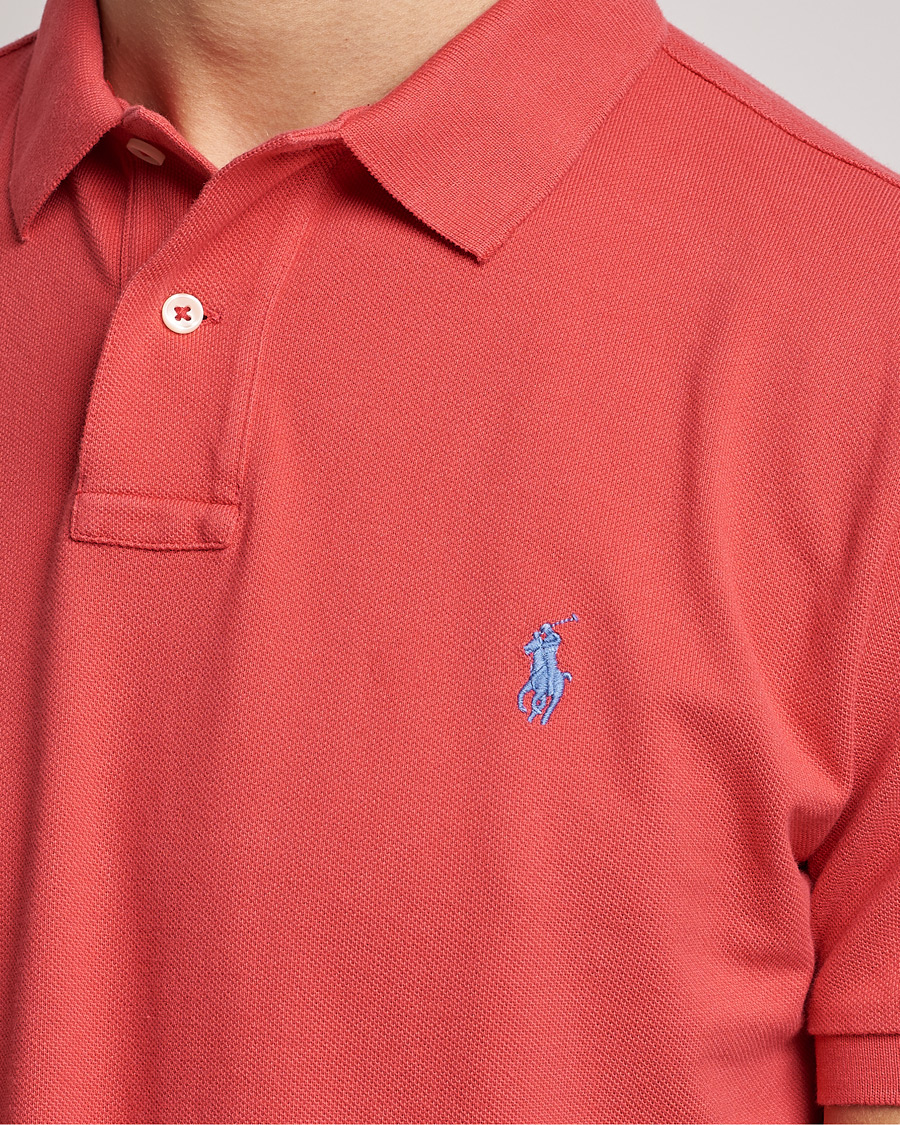 Hombres | Polos | Polo Ralph Lauren | Custom Slim Fit Polo Starboard Red