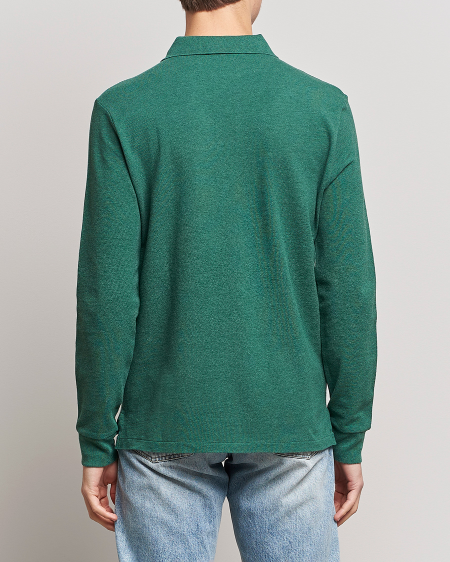 Hombres | Jerséis y prendas de punto | Polo Ralph Lauren | Custom Slim Fit Long Sleeve Polo Verano Green Heather