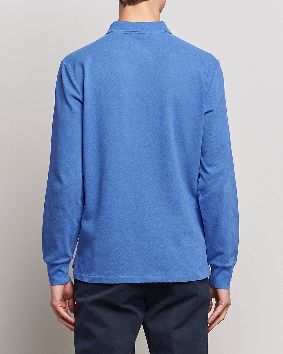 Hombres | Jerséis y prendas de punto | Polo Ralph Lauren | Custom Slim Fit Long Sleeve Polo Maidstone Blue