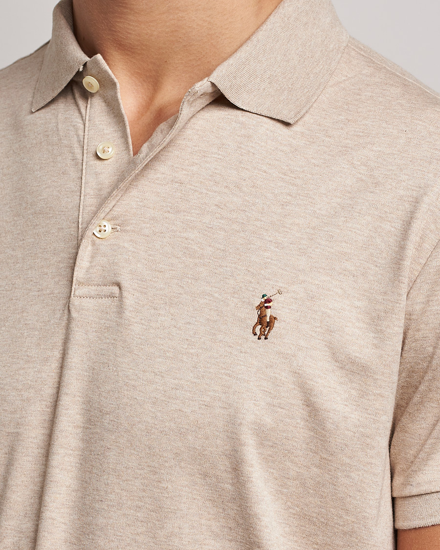 Hombres | Polos | Polo Ralph Lauren | Luxury Pima Cotton Polo Sand Heather