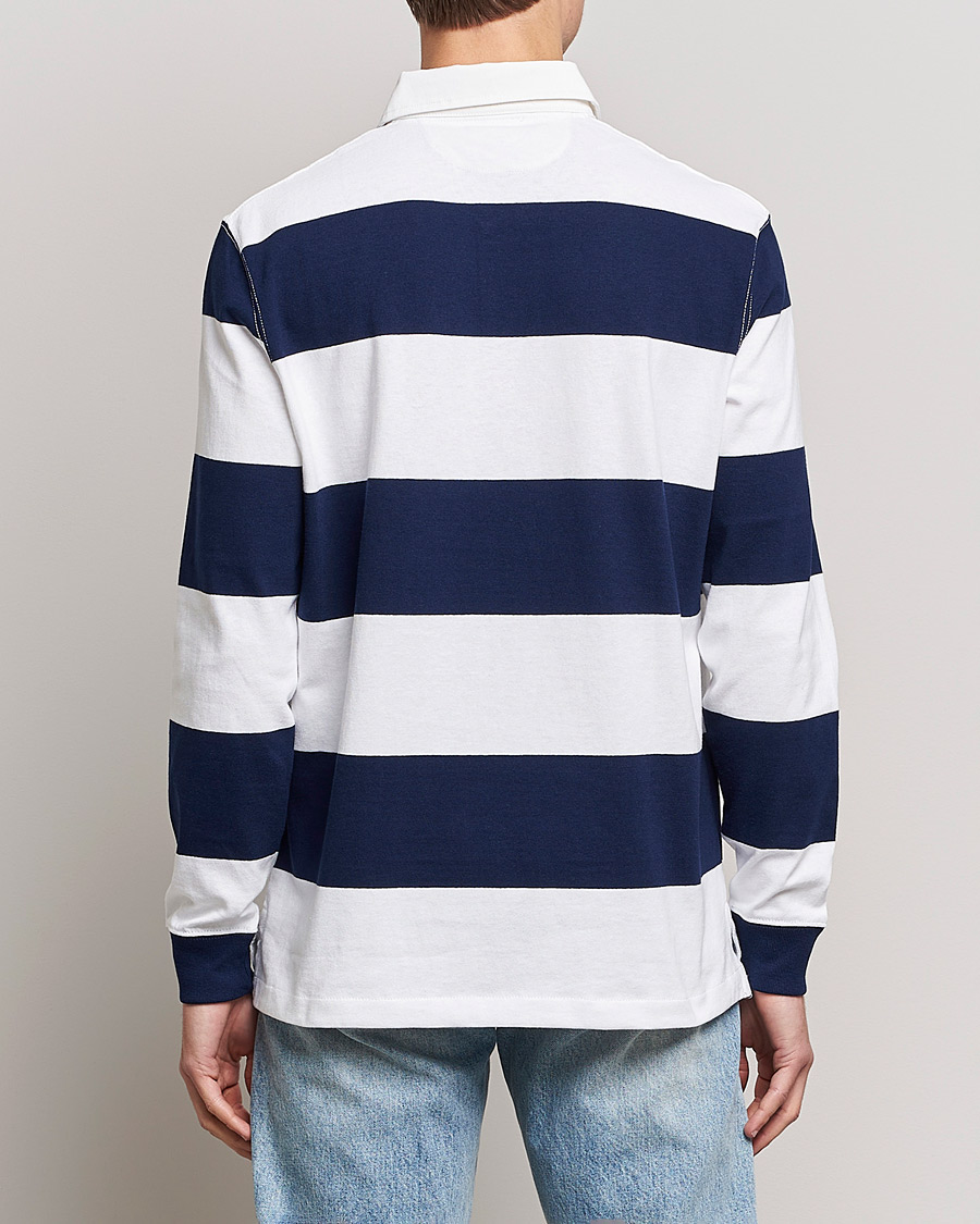 Hombres | Jerséis y prendas de punto | Polo Ralph Lauren | Striped Rugger Navy/White