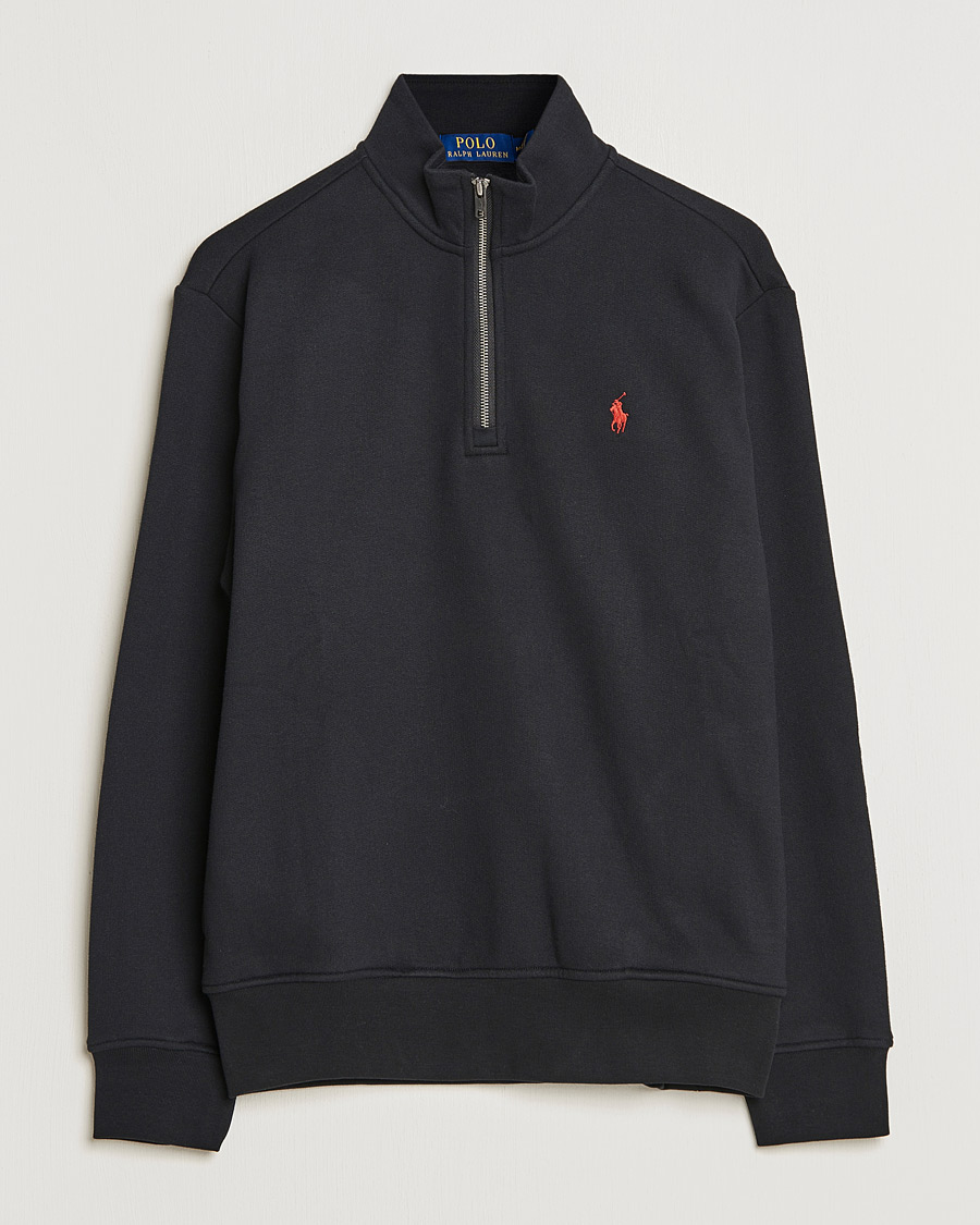 Hombres | Jerséis y prendas de punto | Polo Ralph Lauren | Magic Fleece Half-Zip Black