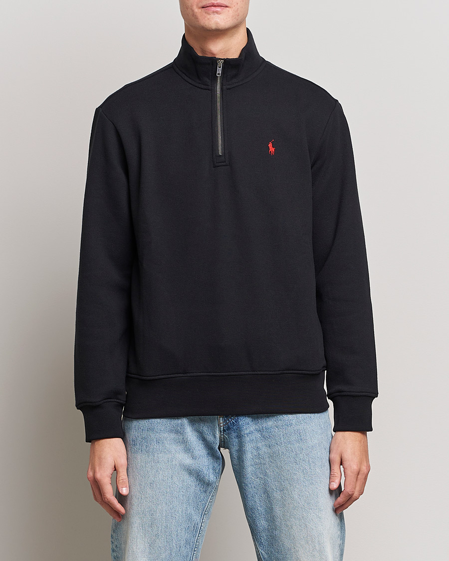 Hombres | Jerséis y prendas de punto | Polo Ralph Lauren | Magic Fleece Half-Zip Black