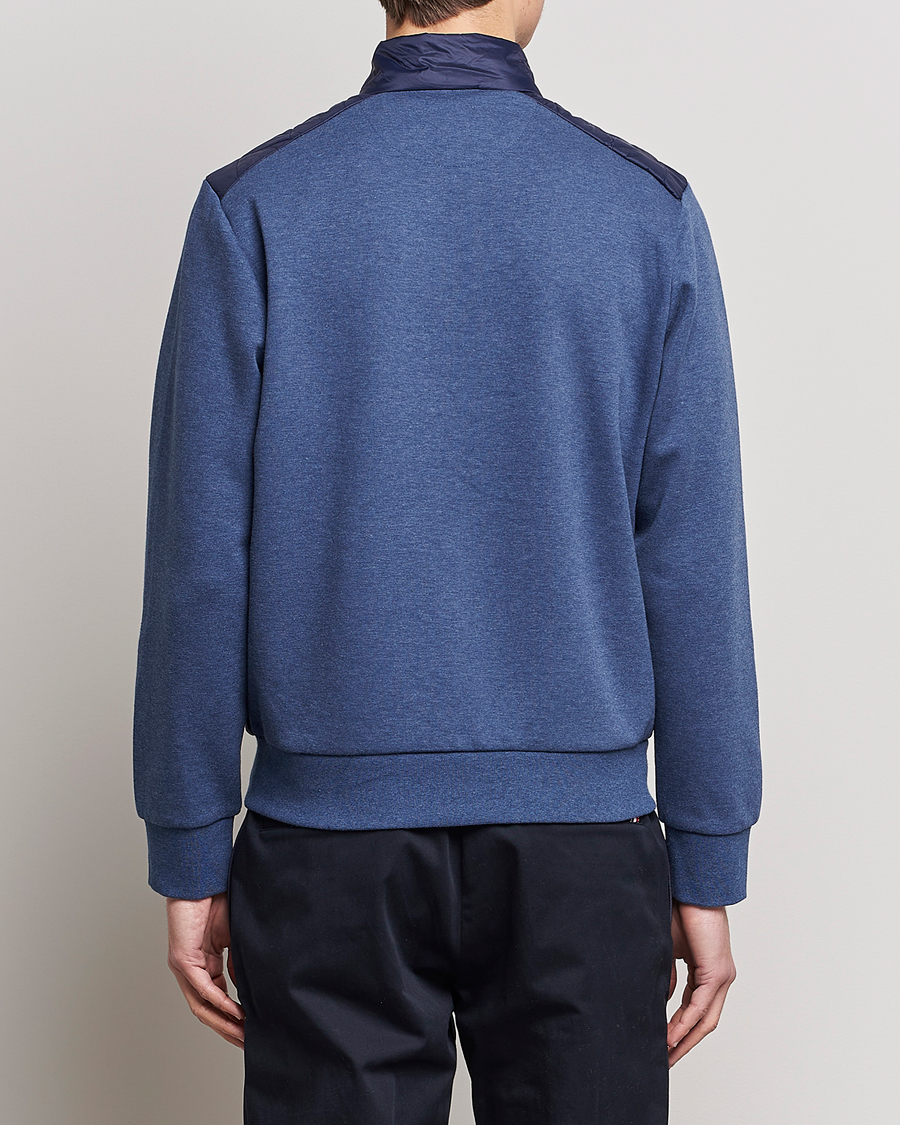 Hombres | Jerséis y prendas de punto | Polo Ralph Lauren | Tech Double Knit Hybrid Full Zip Newport Navy