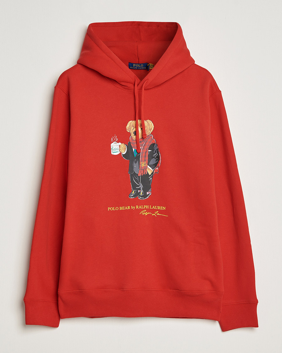 Hombres | Jerséis y prendas de punto | Polo Ralph Lauren | Lunar New Year Bear Hoodie Red